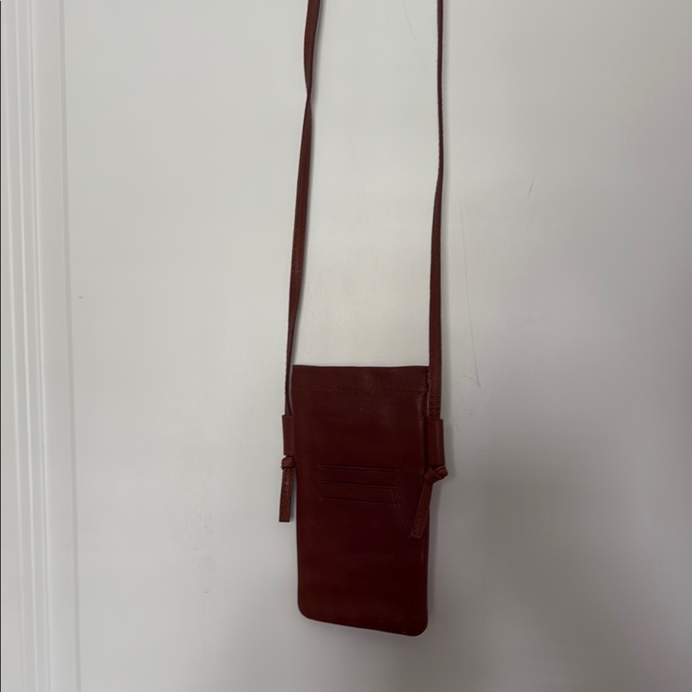 Madewell Brown Leather Crossbody Bag